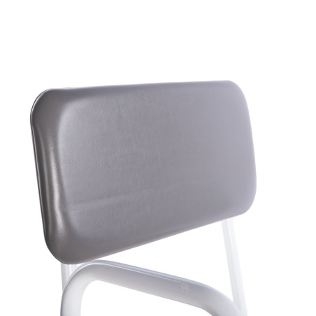 Chaise percée bariatrique à hauteur réglable