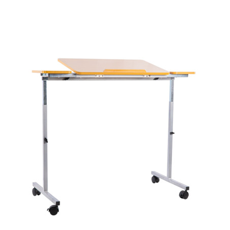 Table de lit inclinable et réglable