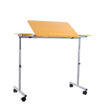 Table de lit inclinable et réglable