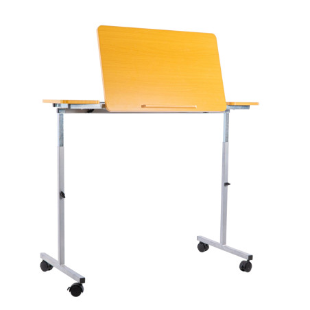 Table de lit inclinable et réglable