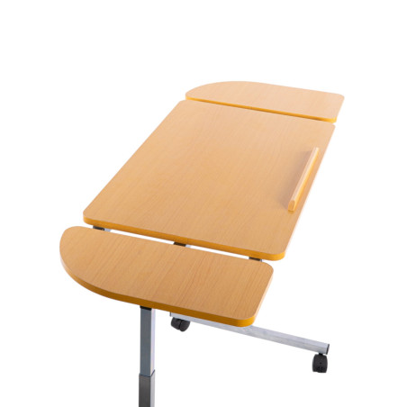 Table de lit inclinable et réglable