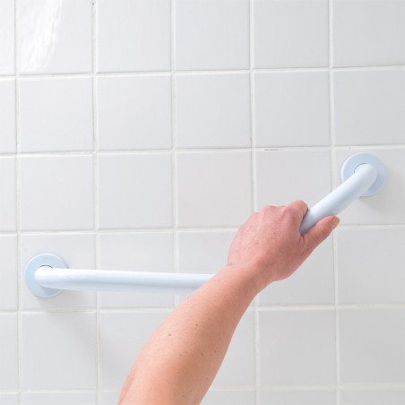 Barre d'appui coudée 135° inox 30 x 30 cm