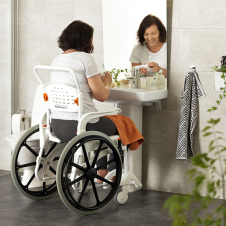 Fauteuil roulant de douche et de toilettes Clean - Reconditionné