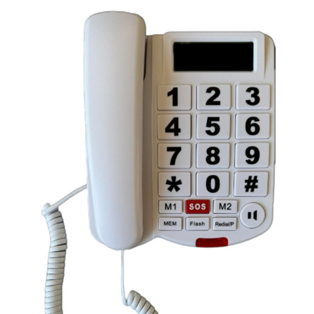 Téléphone touches larges Simply