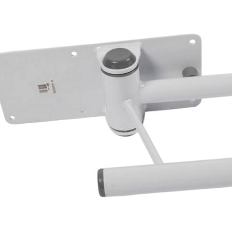 Barre d'appui rabattable WC