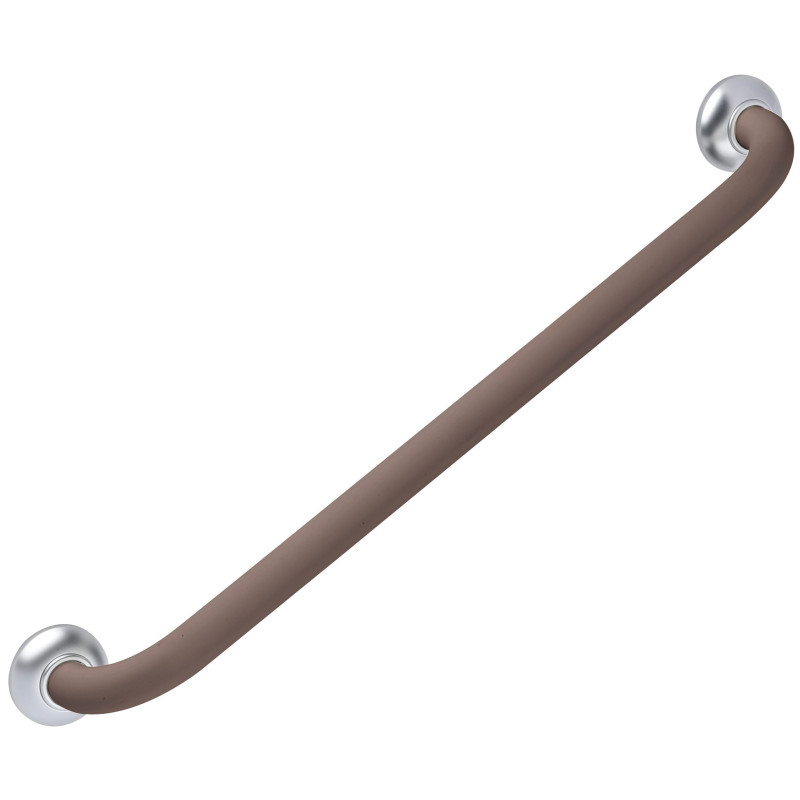 Barre d'appui droite touché Soft Pellet - Taupe - 150 kg