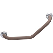 Barre d'appui coudée 135° touché Soft - Barre de maintien salle de bain