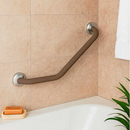 Barre d'appui coudée 135° touché Soft