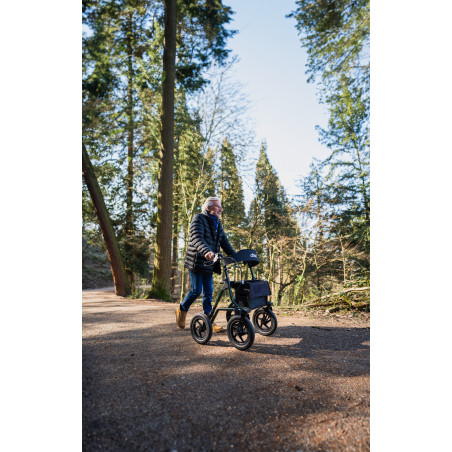 Déambulateur tout terrain pliable à roues gonflables Torro