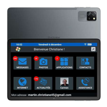 Tablette senior Facilotab Nomad 128 GO (2025)