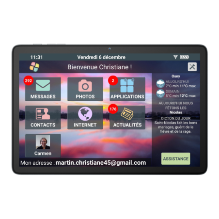 Tablette senior Facilotab Nomad 128 GO (2025)