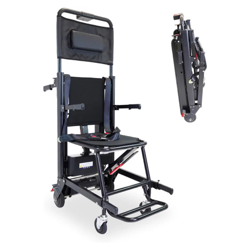 Fauteuil électrique monte-escaliers portable pour adultes - 80 cm