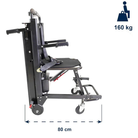 Fauteuil électrique monte-escaliers portable pour adultes