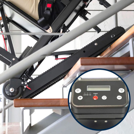 Fauteuil électrique monte-escaliers portable pour adultes