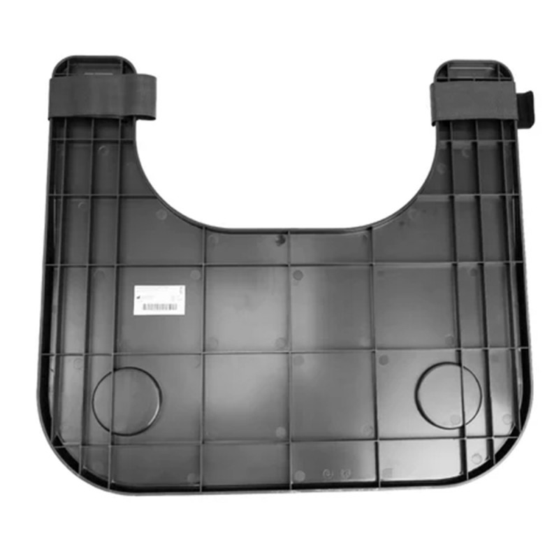Plateau Pour Fauteuil Roulant - Bureau Portable 52x30 Cm - Noir Polypropylène - Neuf