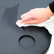 Plateau de fauteuil roulant universel avec porte-gobelet