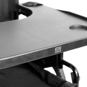 Plateau de fauteuil roulant universel avec porte-gobelet