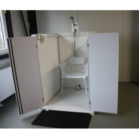 Location cabine de douche PMR amovible SANIZORG
