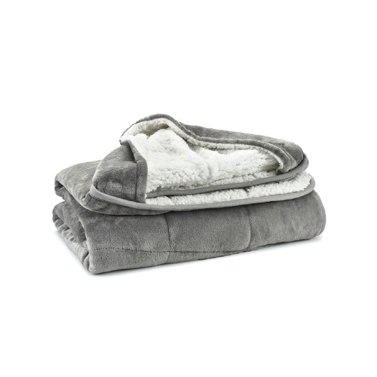 Couverture lestée grise 127 x 152 cm - 4,5 kg