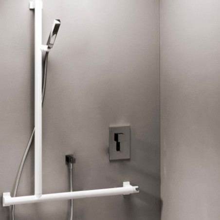Barre de douche en T ou L Arsis