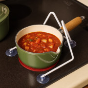 Support bloquant de poignée de casserole