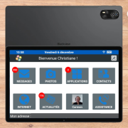 Tablette tactile senior Facilotab Classic XXL