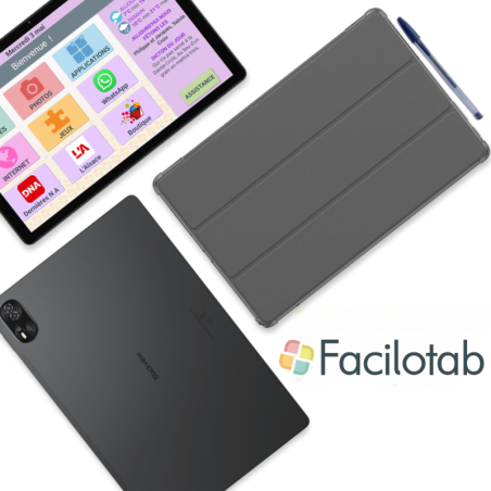 Tablette tactile senior Facilotab Nomad XXL