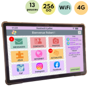 Tablette tactile senior Facilotab Classic XXL
