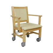 Chaise à roulettes...