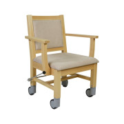 Chaise à roulettes...