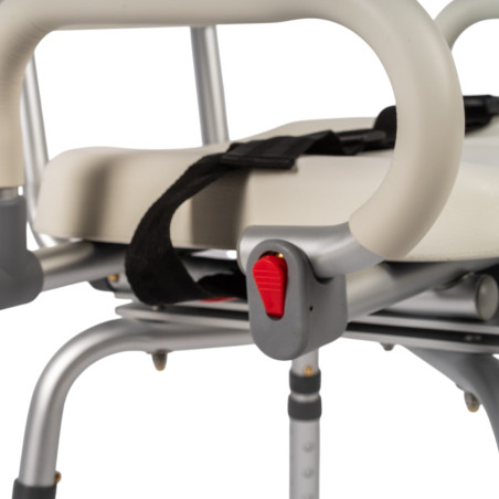 Chaise de douche pivotante Austra