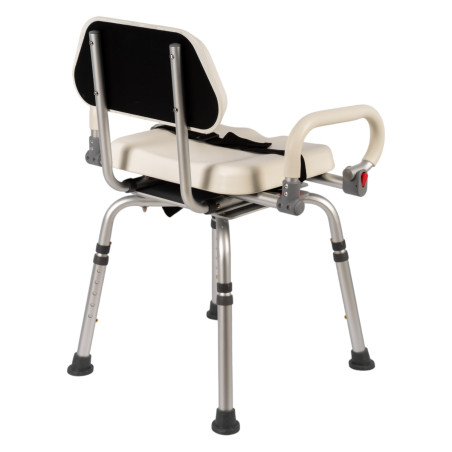 Chaise de douche pivotante Austra