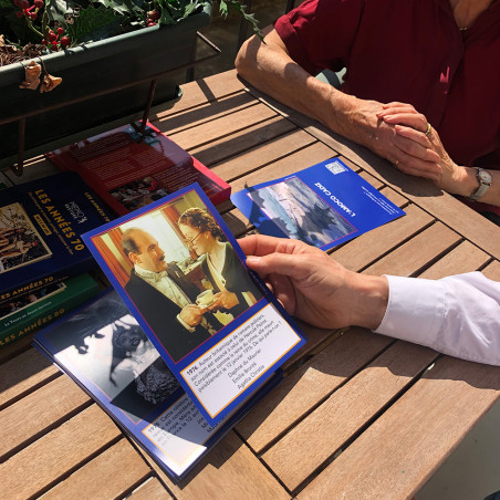 Jeu de mémoire seniors - cartes à thématiques