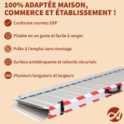 La rampe d'accès pliable Aplos avantage