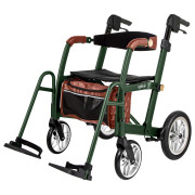 Déambulateur fauteuil de transfert 2 en 1 Glide