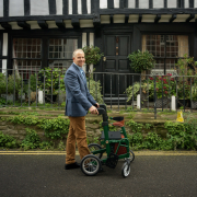 Déambulateur fauteuil de transfert 2 en 1 Glide