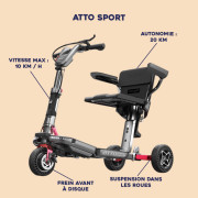 Scooter électrique pliable ATTO