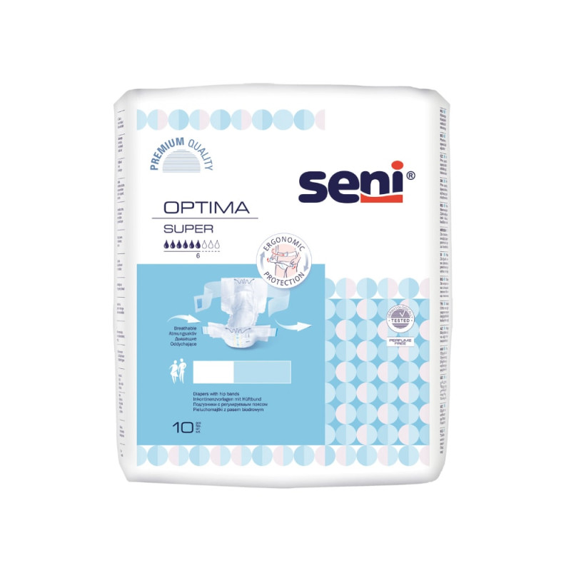 12 paquets - Changes complets SENI OPTIMA SUPER - Jour - L - 120