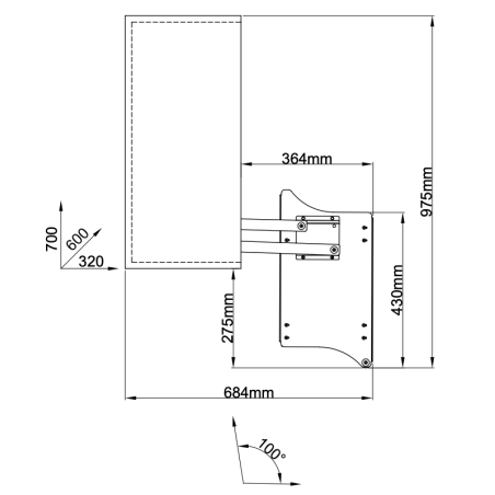 Etagère de cuisine basculante SmartAccess