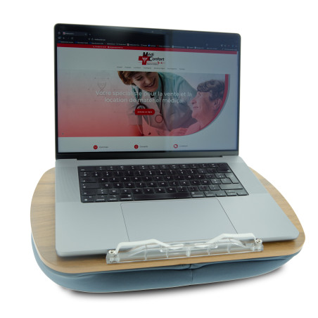 Support de lecture ergonomique inclinable pour tablette livre et ordinateur portable