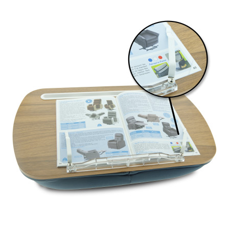 Support de lecture ergonomique inclinable pour tablette livre et ordinateur portable