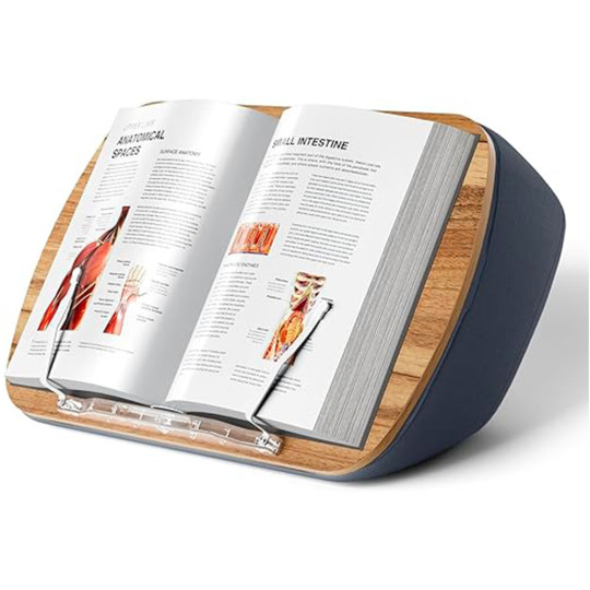 Support de lecture ergonomique inclinable pour tablette livre et ordinateur portable