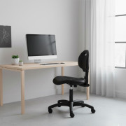 Chaise de bureau ergonomique à roulettes confortable