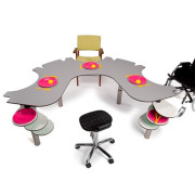 Table ergo'technik 3+1