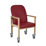 Chaise à roulettes...