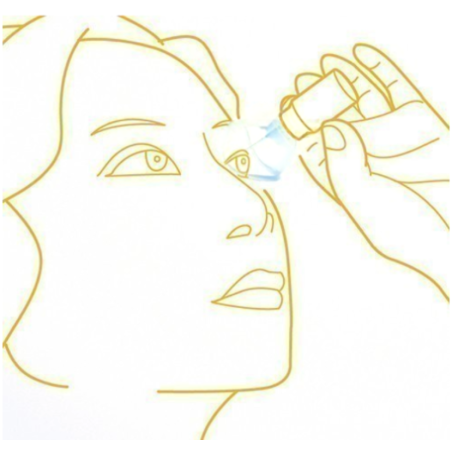 Guide pour gouttes oculaires universel