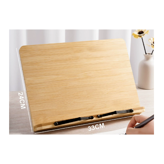 Support de lecture ergonomique inclinable