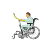 Verticalisateur guidon de transfert déplaçant VERSO - Reconditionné