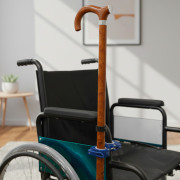 Porte canne ou béquille universel