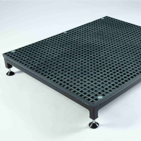 Plateforme à hauteur variable pour rampe d'accès PMR